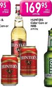 Hunters Cider Can Or NRB-24x330ml