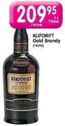 Klipdrift Gold Brandy-750ml