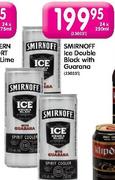 Smironoff Ice Double Black With Guarana-24x250ml