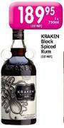 Kraken Black Spiced Rum-750ml