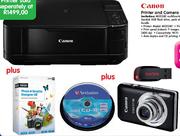 Canon Printer and Camera Bundle