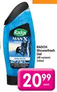 Radox Showerfresh Gel-250ml