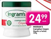 Ingram's Camphor Cream-500g