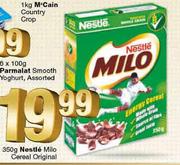 Nestle Milo Cereal Original-350g