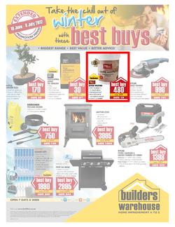 Builders Warehouse : Winter Best Buys (19 Jun - 8 Jul), page 1