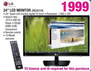 LG LED Monitor-24"(M2431D)