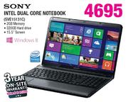 Sony Intel Dual Core Notebook(SVE15131C)