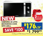 Samsung 28 Litre Microwave Oven With Grill- Each