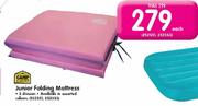 3 Division Junior Folding Mattress-Each