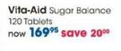 Vita-Aid Sugar Balance-120 Tablets Per Pack