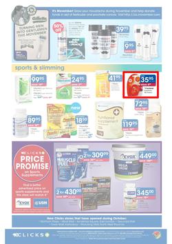 Clicks : Get Summer Ready You Pay Less (25 Oct - 17 Nov 2013), page 20