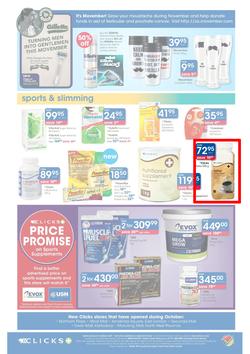 Clicks : Get Summer Ready You Pay Less (25 Oct - 17 Nov 2013), page 20