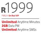 HTC One Smartphone-On Red Vip