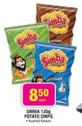 Simba Potato Chips-125gm Each