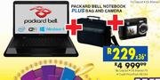 Packard Bell Notebook + Bag And Camera