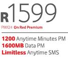 Samsung Galaxy Note 3 LTE Smartphone-On Red Premium
