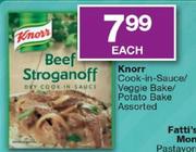 Knorr Cook-In-Sauce/Veggie Bake/Potato Bake Assorted-Each