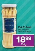 Pot o'Gold Asparagus White Spears-330g