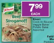 Knorr Cook-In-Sauce/Veggie Bake/Potato Bake Assorted