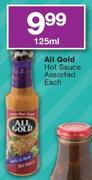 All Gold Hot Sauce Assorted-125ml