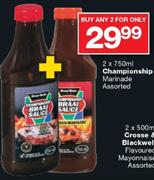 Championship Marinade Assorted-2x750ml