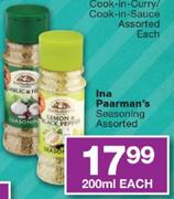 Ina Paarman's Seasoning Assorted-200ml Each