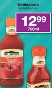 Wellington's Tamatiesous-700ml