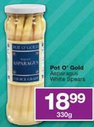 Pot O Gold Asparagus White Spears-330g