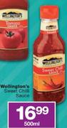 Wellington's Sweet Chilli Sauce-500ml