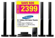Samsung 5.1 Tallboy DVD Home Theatre (HT-E355)
