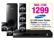 Samsung 5.1 DVD Home Theatre System (SYSTEM HT-E350)