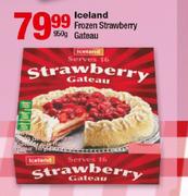 Iceland Frozen Strawberry Gateau-950g