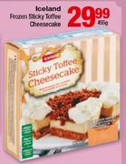 Iceland Frozen Sticky Toffee Cheesecake-455g