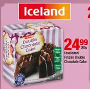 Iceland Frozen Double Chocolate Cake-300g