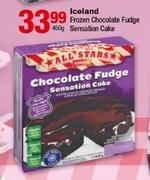 Iceland Frozen Fudge Sensation Cake-450g