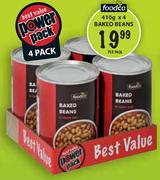 Foodco Baked Beans-4 x 410gm