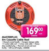 Master Plug Cassette Cable Reel-8m Each