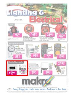 Makro : Lighting & Electrical (25 Jun - 2 Jul), page 1