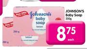 Johnson's Baby Soap-200gm