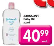Johnson's Baby Oil-500Ml