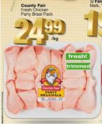 County Fair Fresh Chicken Party Braai Pack-Per Kg