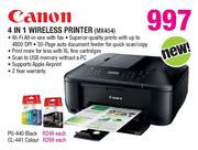 Canon 4 In 1 Wireless Printer(MX454)