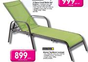 Terrace Leisure Manor Textilene Lounger-Each