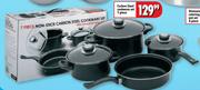 Carbon 7-Piece Steel Cookware Set
