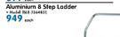 Gravity Aluminium 8 Step Ladder ISL 8