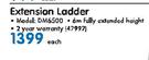 Gravity Extension Ladder DM6500