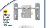 Yale 2 Lever Econo Lockset-Per Set