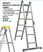 Gravity Aluminium Wonder Ladder KL 7338