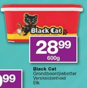 Black Cat Grondboontjiebotter Verskeidenheid-600g Elk