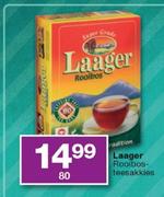 Laager Rooibos-Teesakkies-80's